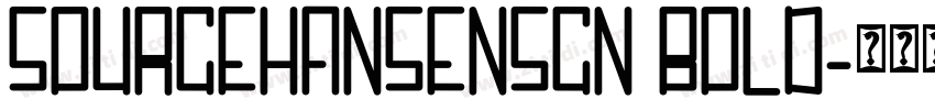 SOURCEHANSENSCN BOLD字体转换 SOURCEHANSENSCN BOLD字体转换
